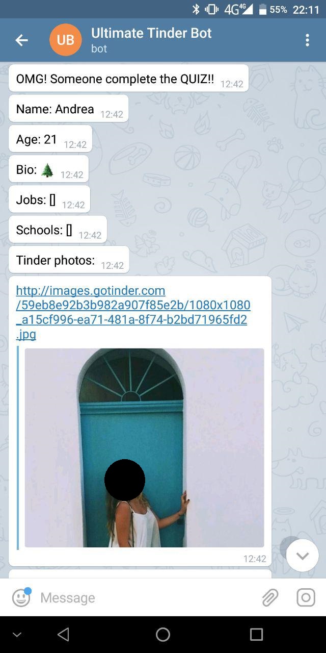 Tinder telegram